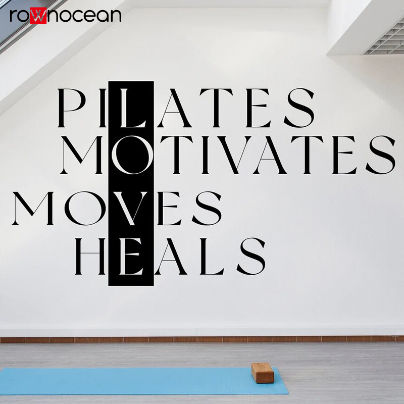 Pilates Zitate Wandaufkleber Y – Pilates Yoga Quotes Bewertung und Preis