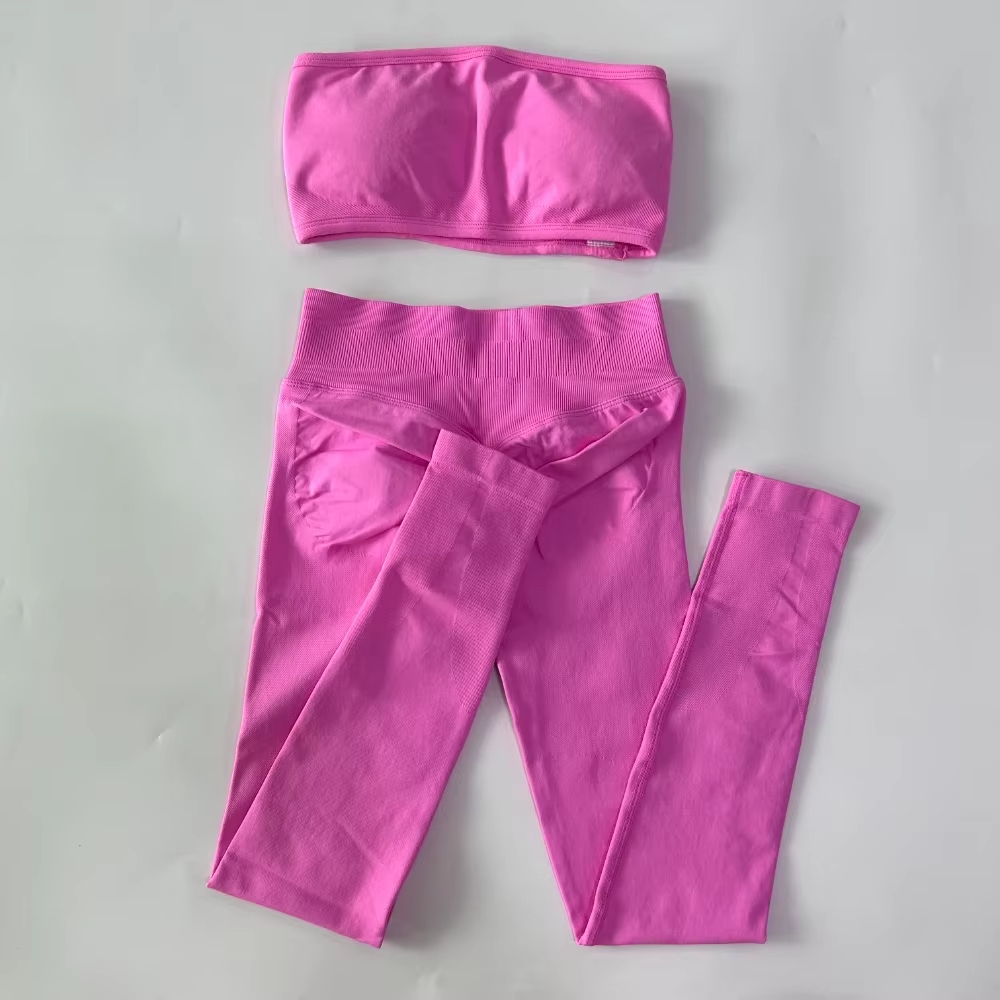 2-teiliges trägerloses Damen-B – Pilates Yoga Workout Bewertung und Preis
