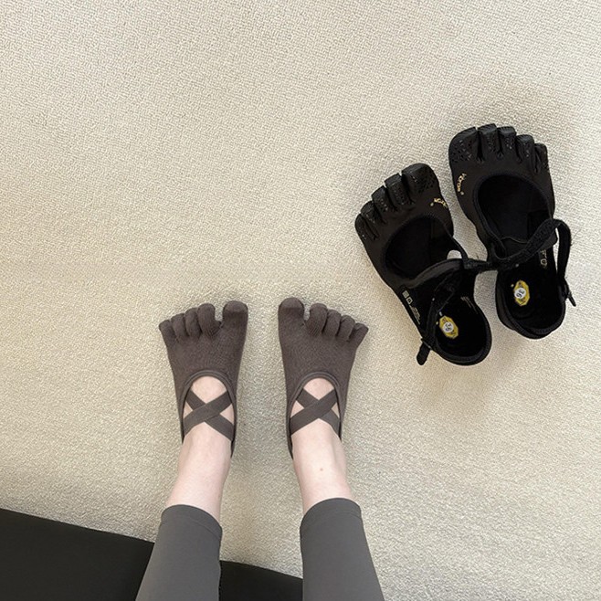 Damen Yoga-Socken mit Kreuzrie – Pilates Yoga Grip Socks Bewertung und Preis