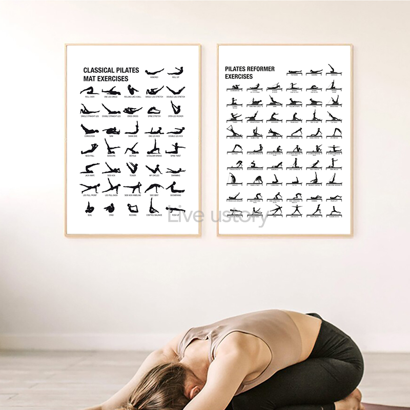 Rahmenloses Pilates-Workout-Di – Pilates & Yoga Unleashed International Academy Yonkers Bewertung und Preis