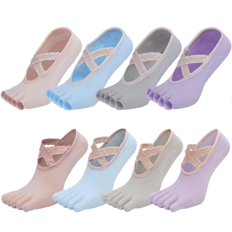 Fünf Finger Yoga Socken Spitze – Pilates Yoga Grip Socks Bewertung und Preis
