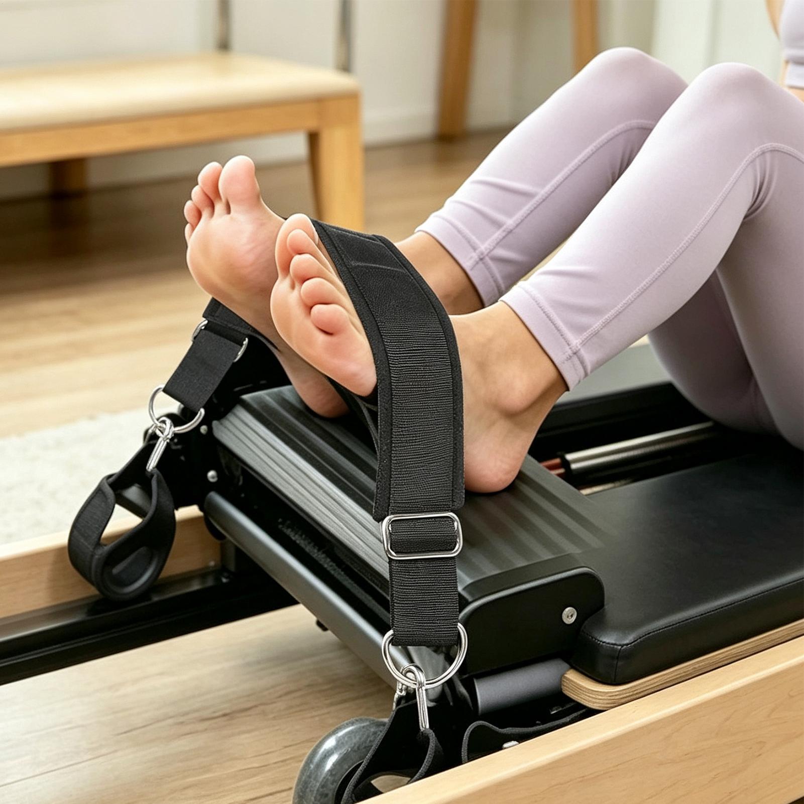 Reformer-Fußgurt mit Doppelsch – Pilates & Yoga Unleashed International Academy Yonkers Bewertung und Preis